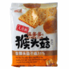商品编号：112891
商品名称：熙洋猴头菇苏打饼干380g（含11%猴头菇）
单品批发价：<font color='red'>请登陆会员查看
</font>原产地：香港地区
商品条码：4897043099216